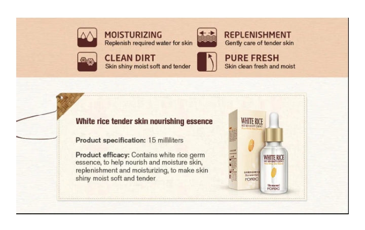 Rorec Rice Moisturizing Anti-Wrinkle Face Serum