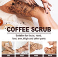 Wokali Coffee Sherbet Body Scrub – Exfoliating & Nourishing Body Care