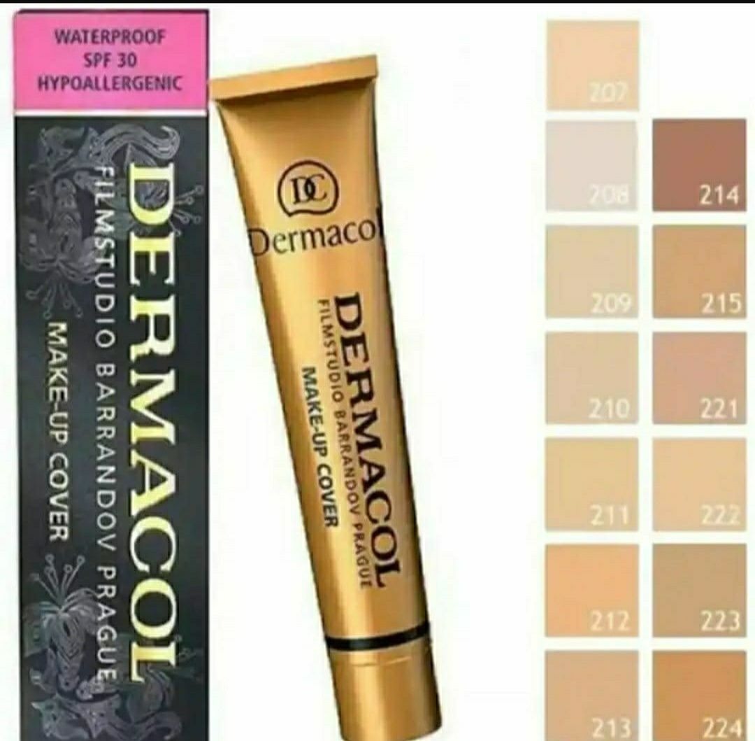 Dermacol Makeup Cover Foundation SPF 30 – Waterproof & Hypoallergenic