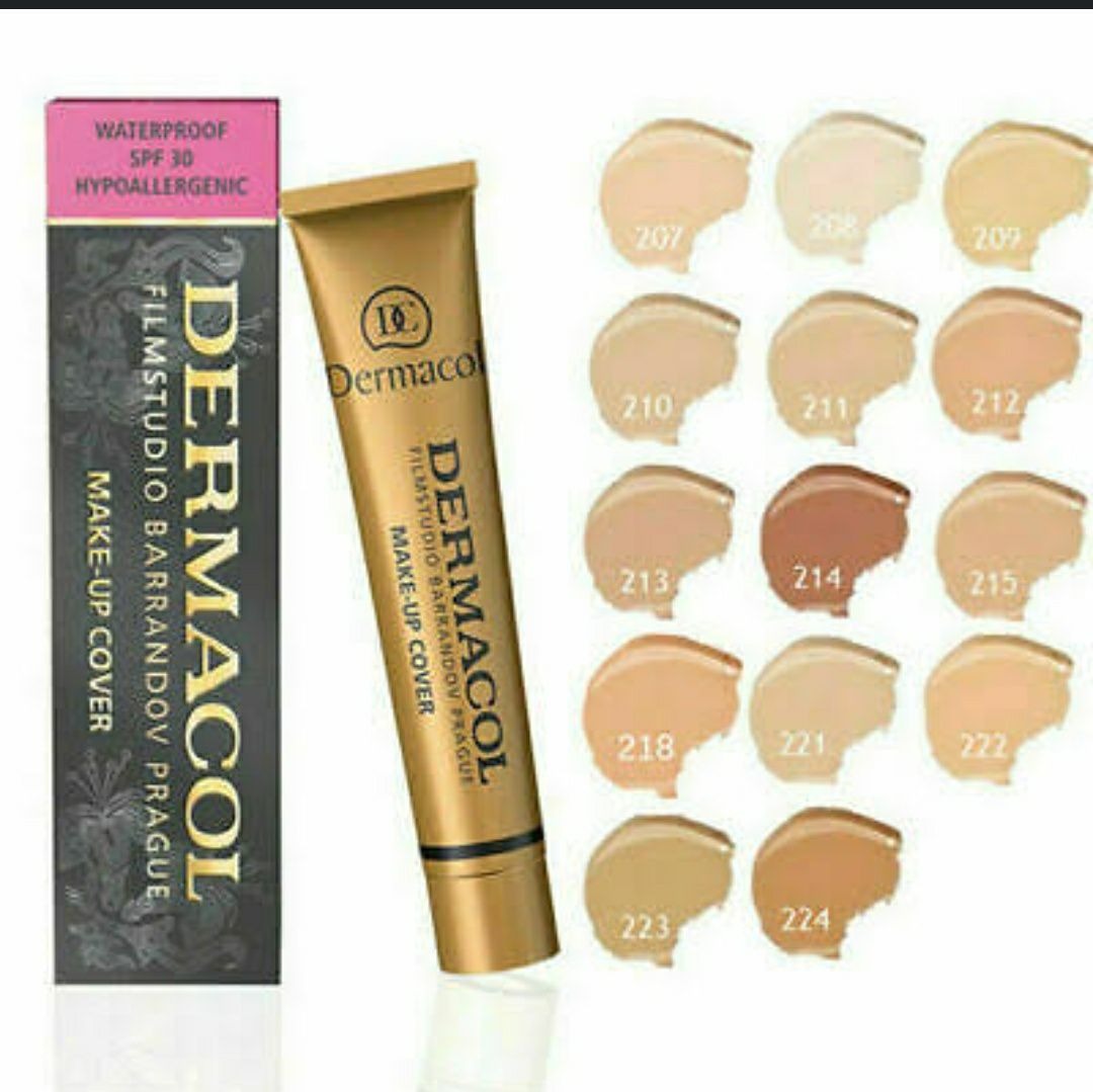 Dermacol Makeup Cover Foundation SPF 30 – Waterproof & Hypoallergenic