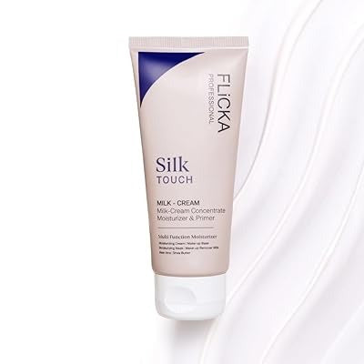 Flicka Silk Touch Milk Cream | 3-in-1 Moisturizer, Primer & Makeup Remover
