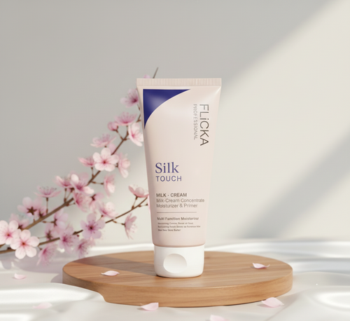 Flicka Silk Touch Milk Cream | 3-in-1 Moisturizer, Primer & Makeup Remover