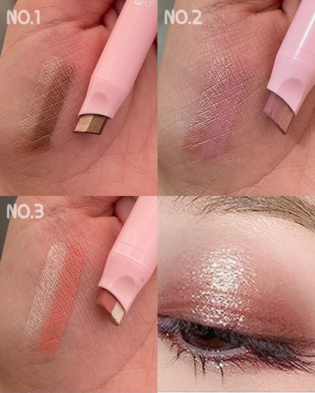 Dragon Ranee 2 Color Creamy Eyeshadow Stick