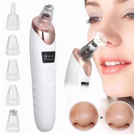 Electric Blackhead Remover – 4-in-1 Pore Cleaner & Facial Vacuum