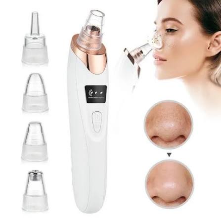 Electric Blackhead Remover – 4-in-1 Pore Cleaner & Facial Vacuum