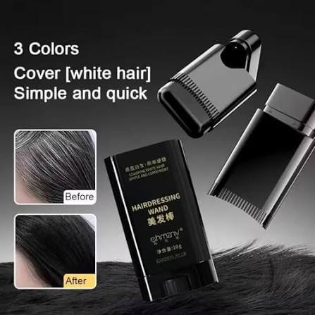 Instant Root Touch-Up Hair Dye Wand – Black | Easy Hair Color Cover