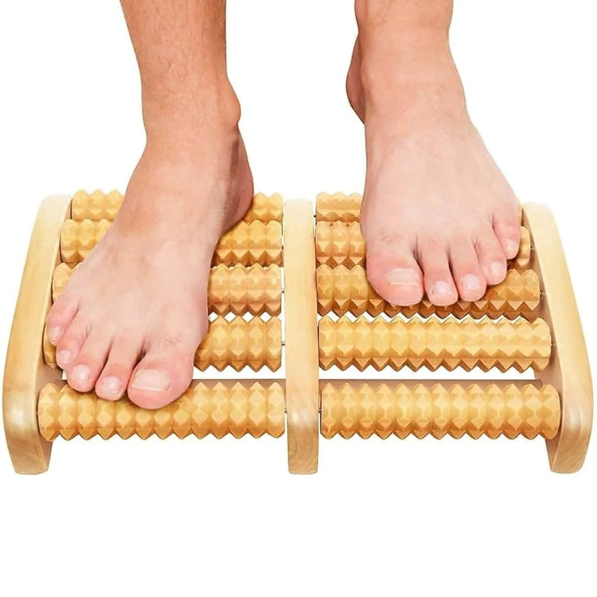 Wooden Foot Massage Roller