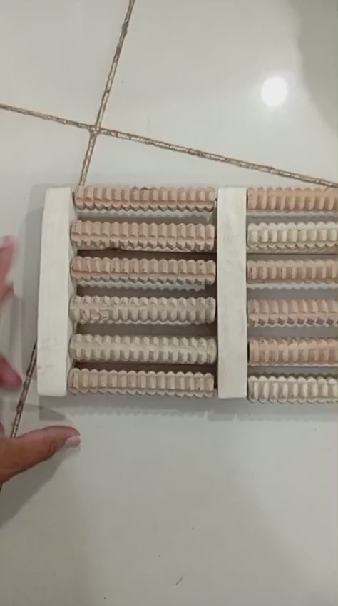 Wooden Foot Massage Roller